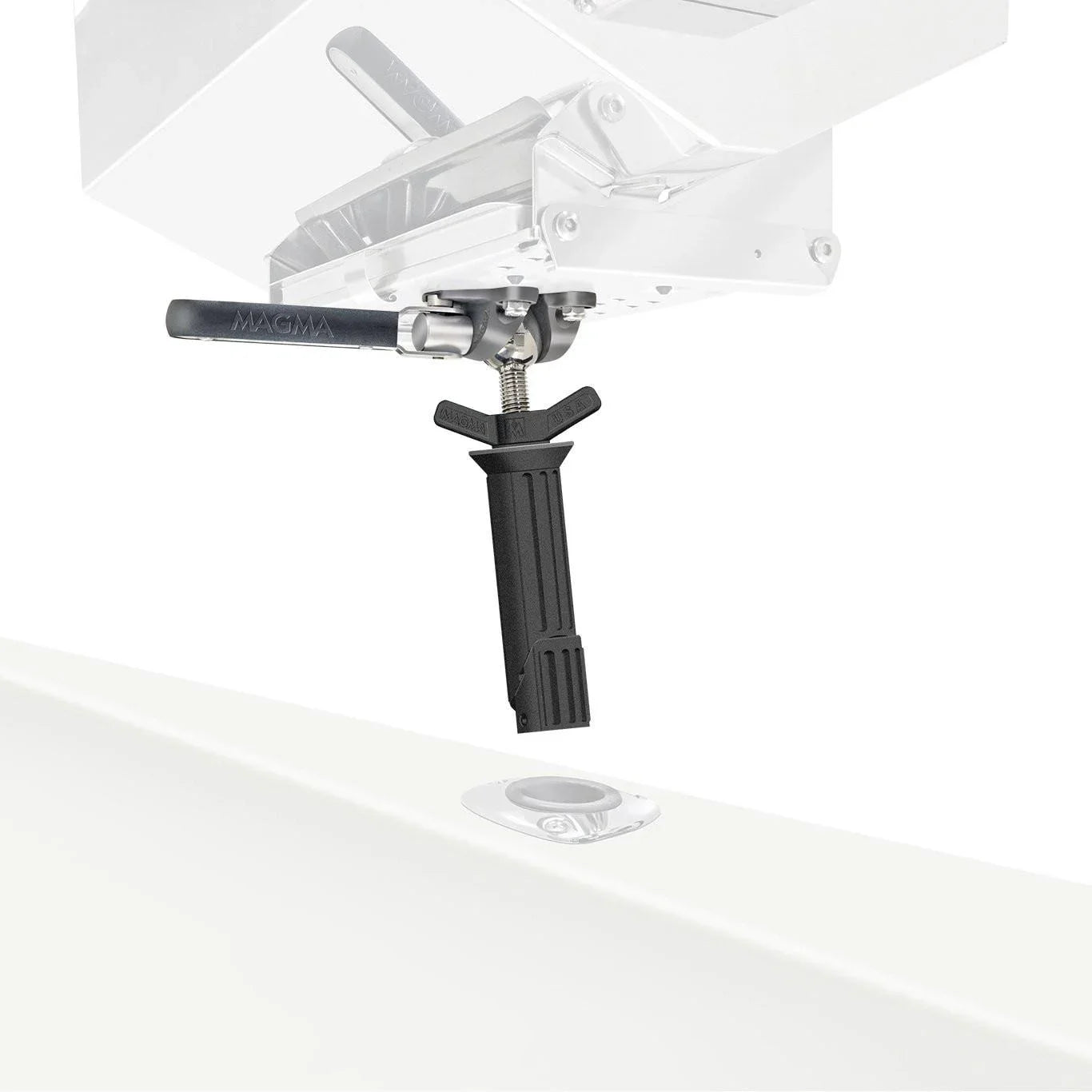 Mount Fish for - Rectangular Holder Rod Double LeveLock T10-375 Grip Grills Powr Magma Locking