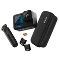 Camera Action Hand total), (2 GoPro Bundle Grip, Shorty Battery - Case, Enduro - Spare 5.3K, Includes: 64GB Black 27MP microSD HERO11 Compact