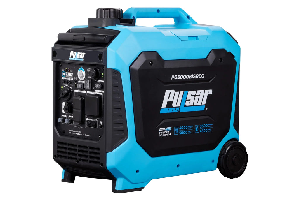 Fuel Ready and Sentry Dual RV CO Generator Start 5000-Watt with Pulsar Inverter Remote