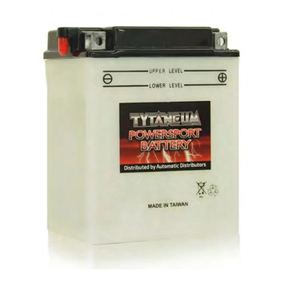 Yamaha With - Compatible TYTANEUM Battery FZS, FX, Flooded VXS, 2020 1800CC YB16CL-B 2009 VXR FZR, Performance High
