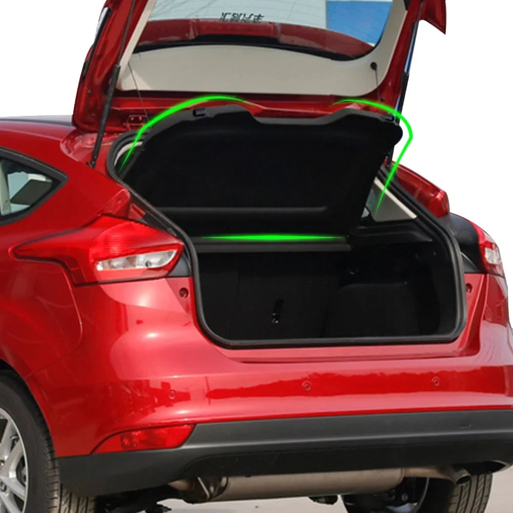 Rear for Cargo Shelf 2013 Fit Cover 2014 2015 2018 2012 Hatchback Accessory 2016 Cover Focus Sedan Board Black Parcle Focus Shield Non-retractable 2017 2012-2018 Trunk