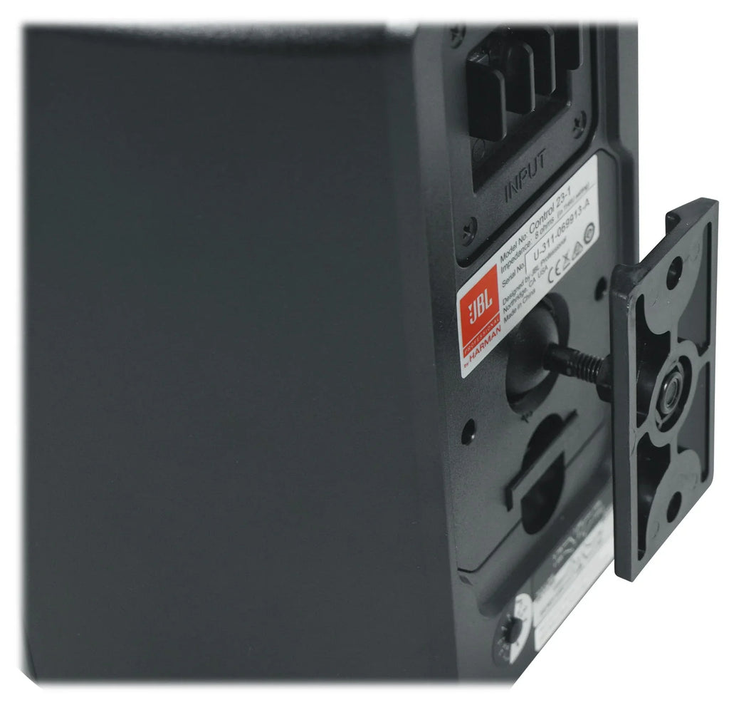 23-1 + (8) Indoor/exterior Commercial JBL Speakers Amp Black Wall 3" 70v Control