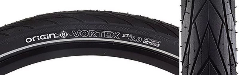 Bk/bk/ref Wire Vortex Belt Origin-8 Tire 27.5x2.00 Or8 Vortex