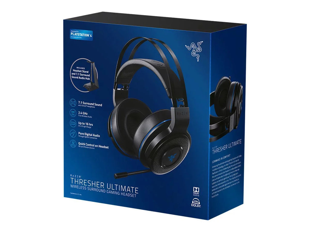 Ultimate Headset Razer 2.4 dimension - channel - GHz - - 7.1 - - isolating wireless Thresher full noise