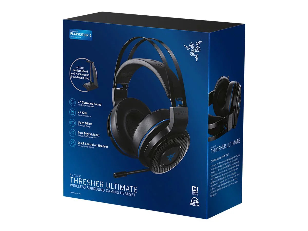 Ultimate Headset Razer 2.4 dimension - channel - GHz - - 7.1 - - isolating wireless Thresher full noise
