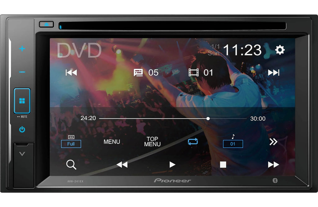 DVD AVH-241EX Camera with License Plate Pioneer Backup Receiver