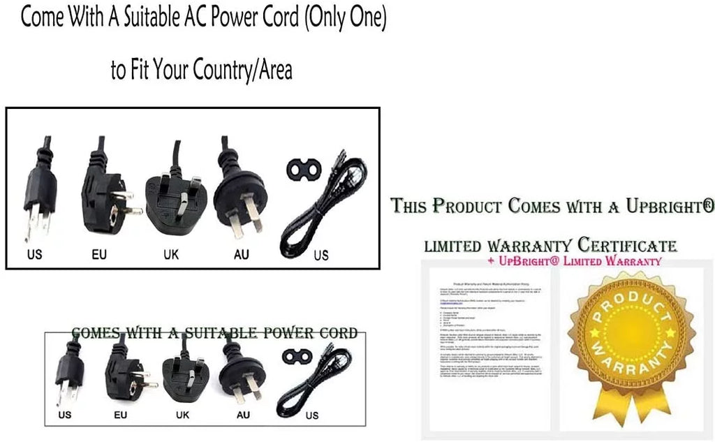 Mains / MM1 & DC Wilkins Bowers B UPBRIGHT Amazing W Supply Charger PSU MM-1 Sound Hi-Fi Cable Power NEW & Adapter Cord Global Speakers PS For AC