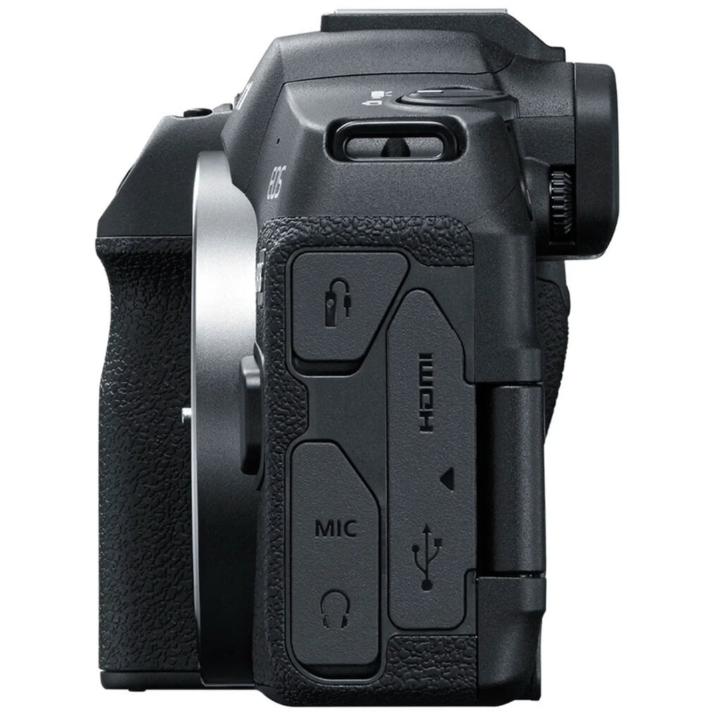 Flash Canon LED + + ZeeTech 24-50mm R8 EOS Camera with Accessory SanDisk + Case Lens Mirrorless 32GB Bundle RF Card + Memory