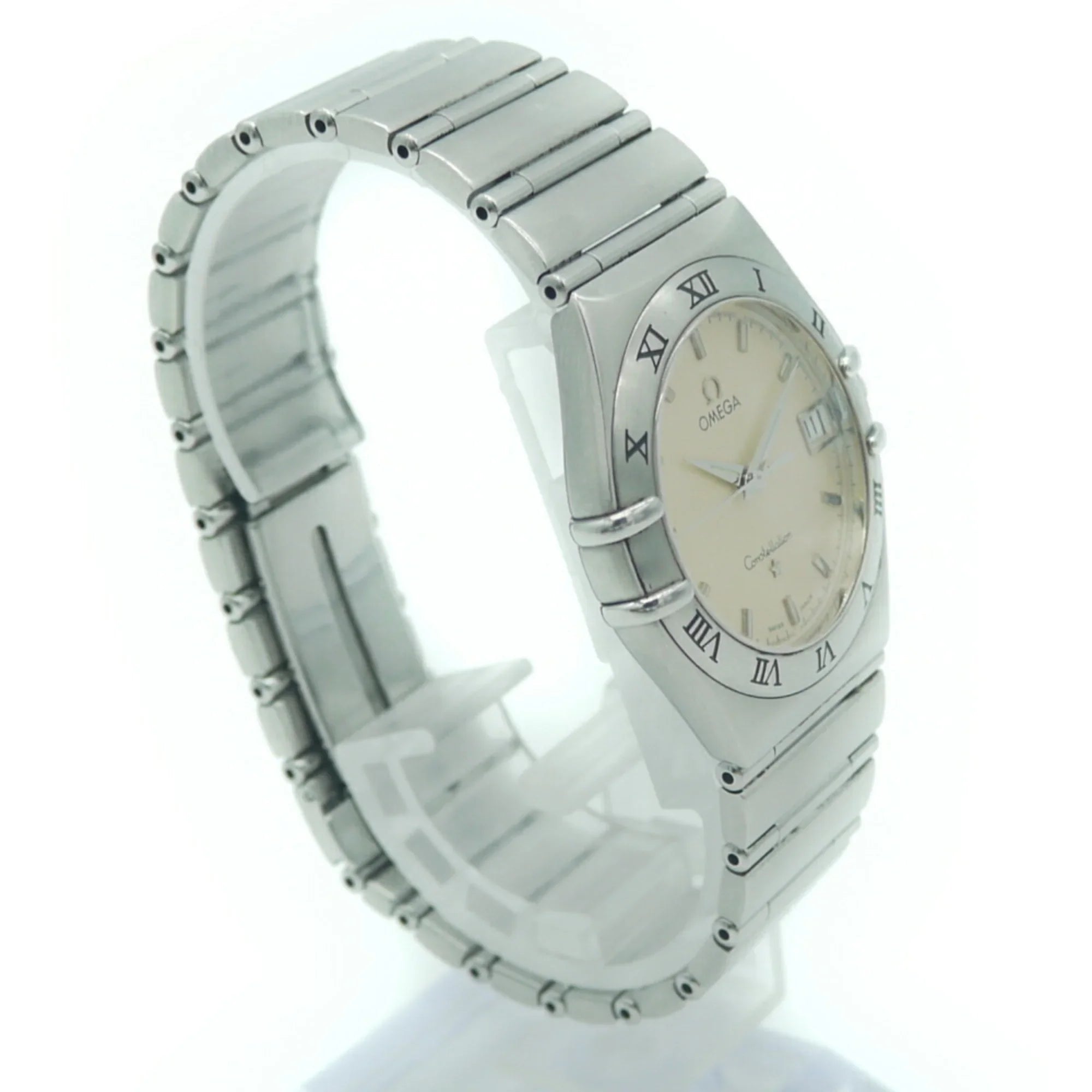 Beige Constellation OMEGA Y03012 Omega 1512.30 (Good) Dial Watch Pre-Owned