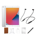 Gen, only, 8 Beats (8th Case, Flex 32GB, INCLUDES: accessories. BUNDLE Beats stylus iPad Silver, Wi-Fi Protector, iPad Refurbished 2020) pen, Bundle. Screen Headphones, charging