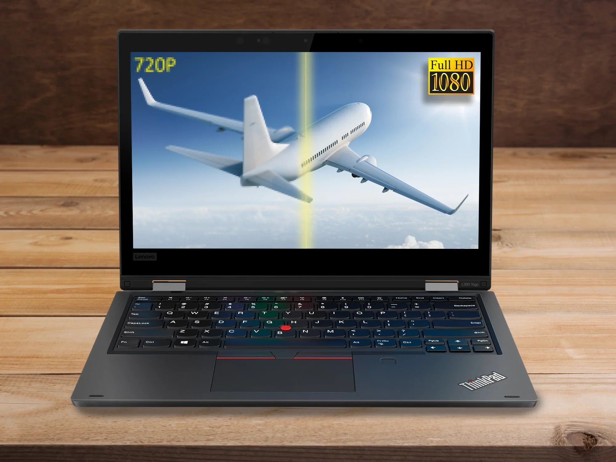 Bluetooth, Card Touch L390 ThinkPad Intel 32GB Yoga Pro 2-in-1, via HDMI, USB-C, Upto 3.9GHz, Reader, RAM, 256GB Wi-Fi, FHD 10 SSD, 13.3" DisplayPort Display, i3-8145U Windows Core IPS