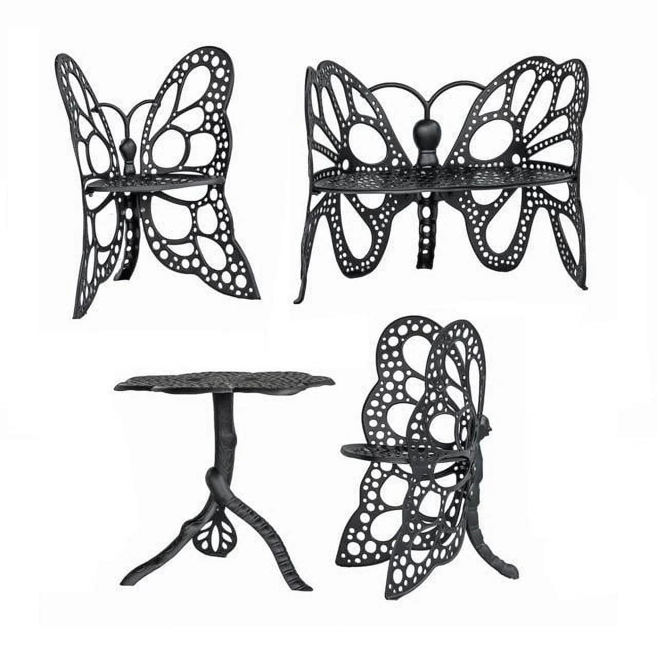 Deluxe FlowerHouse Butterfly - Set Black Garden