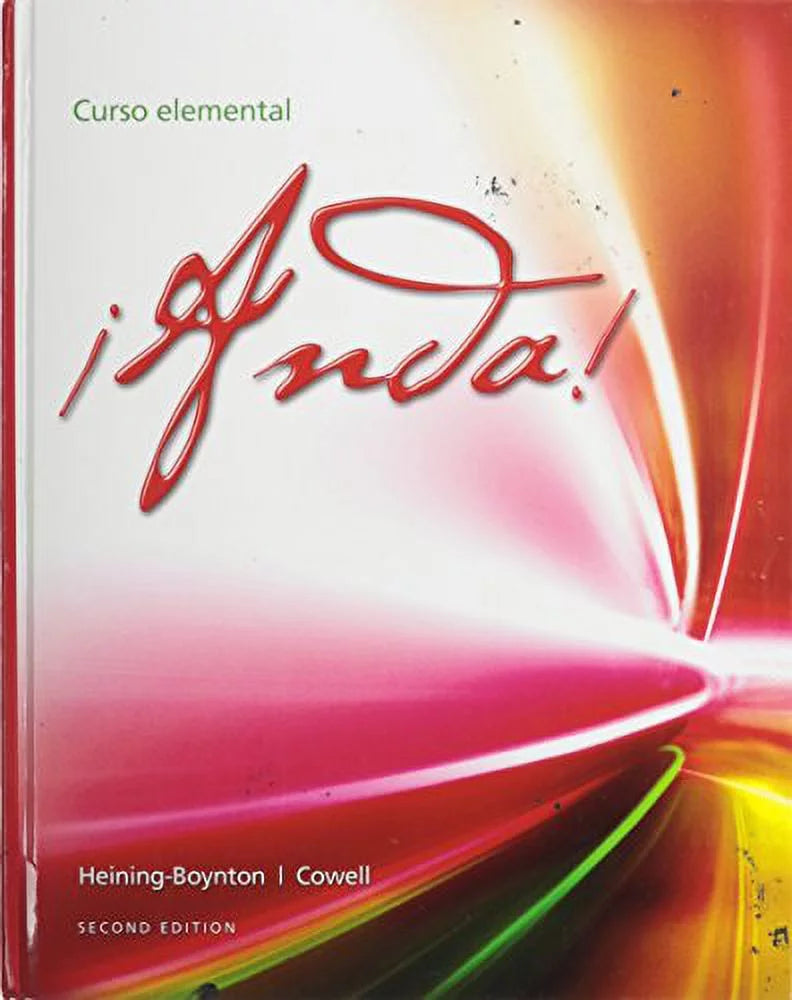 Curso Activities Elemental, Anda! Spanish Answer Student Pre-Owned Paperback Key, and Dictionary Sam New Oxford Manual,