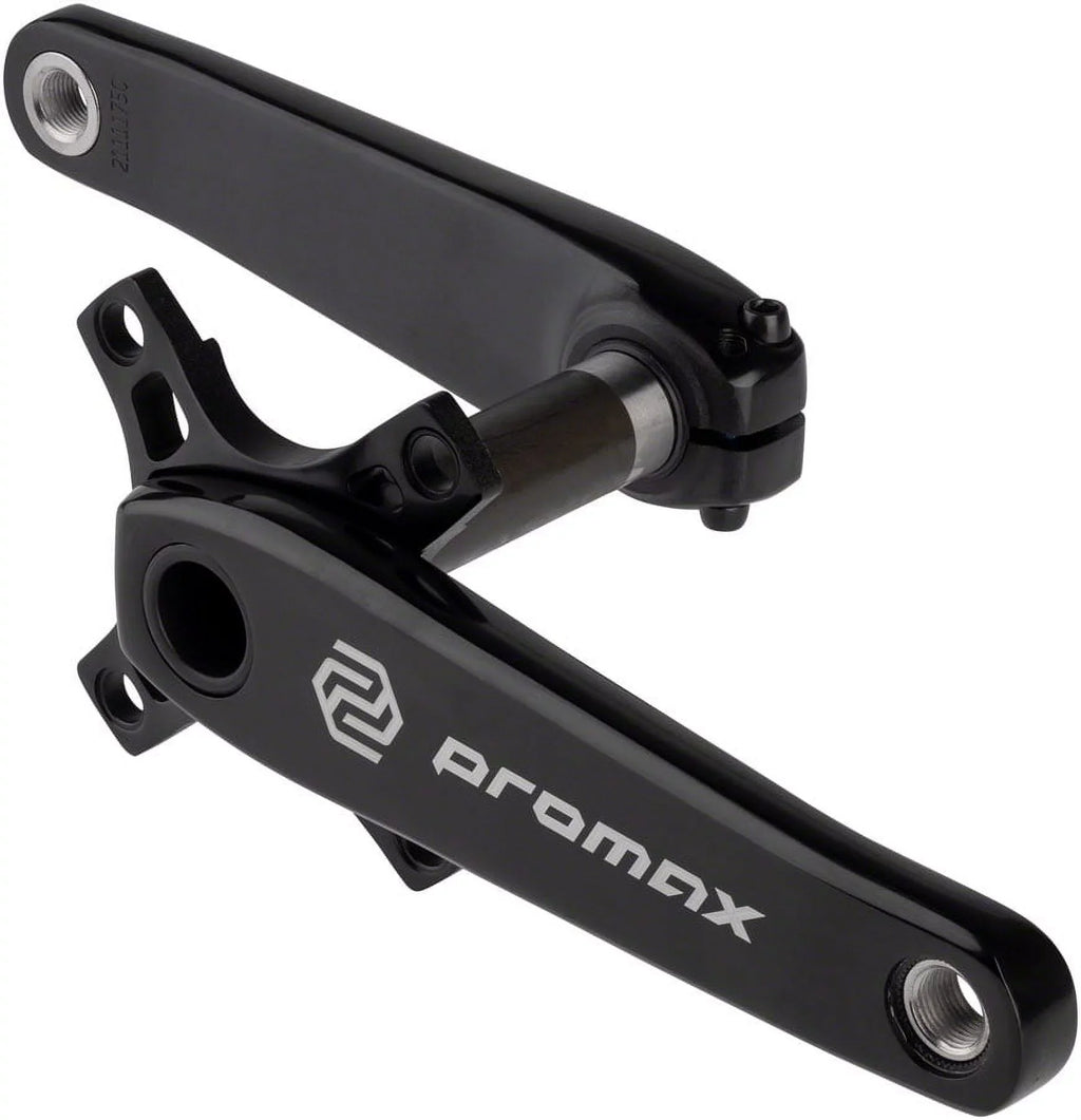 Promax 180mm, Crankset 24mm - 2-Piece, Spindle, Black HF-2