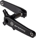 Promax 180mm, Crankset 24mm - 2-Piece, Spindle, Black HF-2