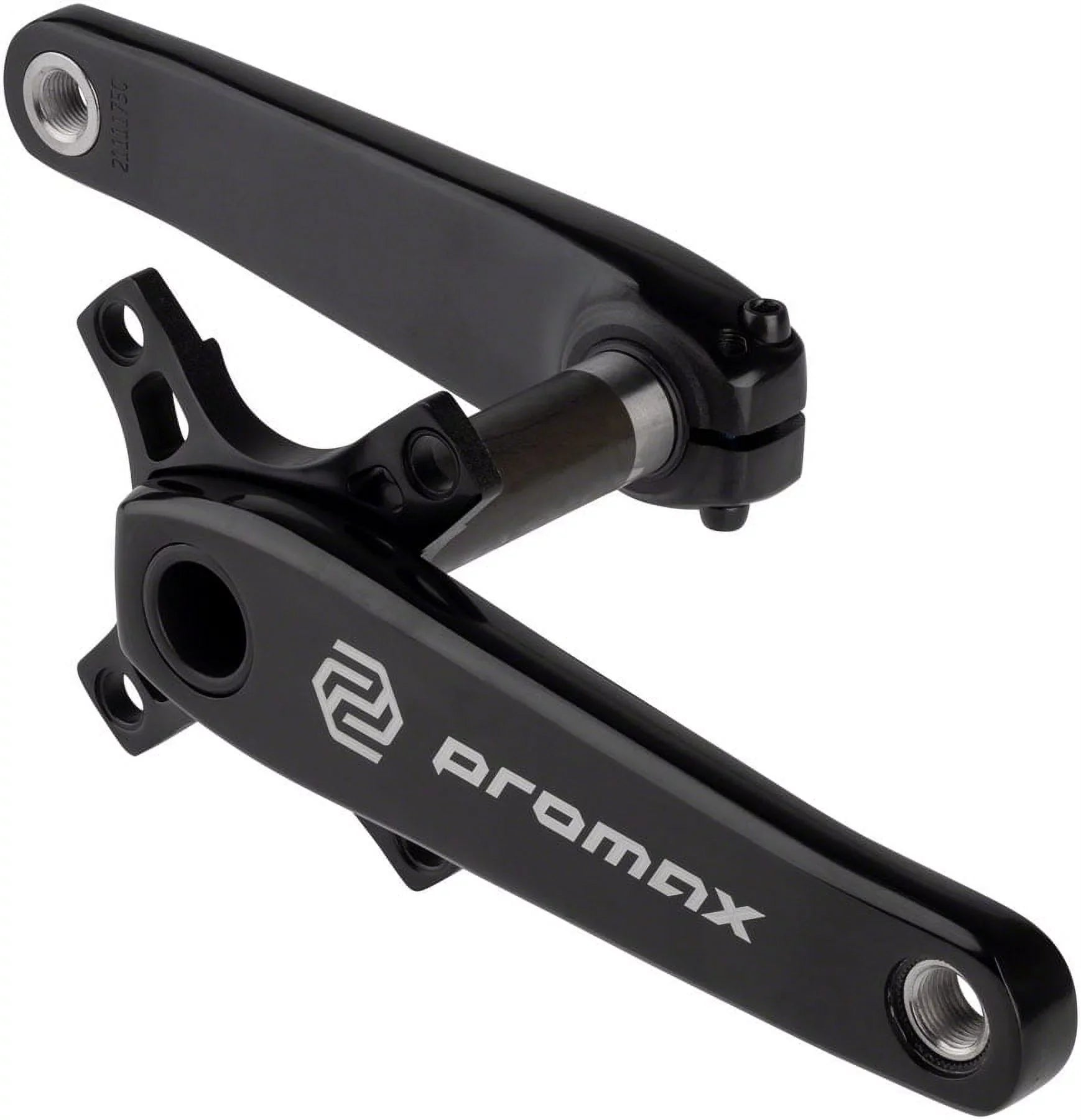 Promax 180mm, Crankset 24mm - 2-Piece, Spindle, Black HF-2