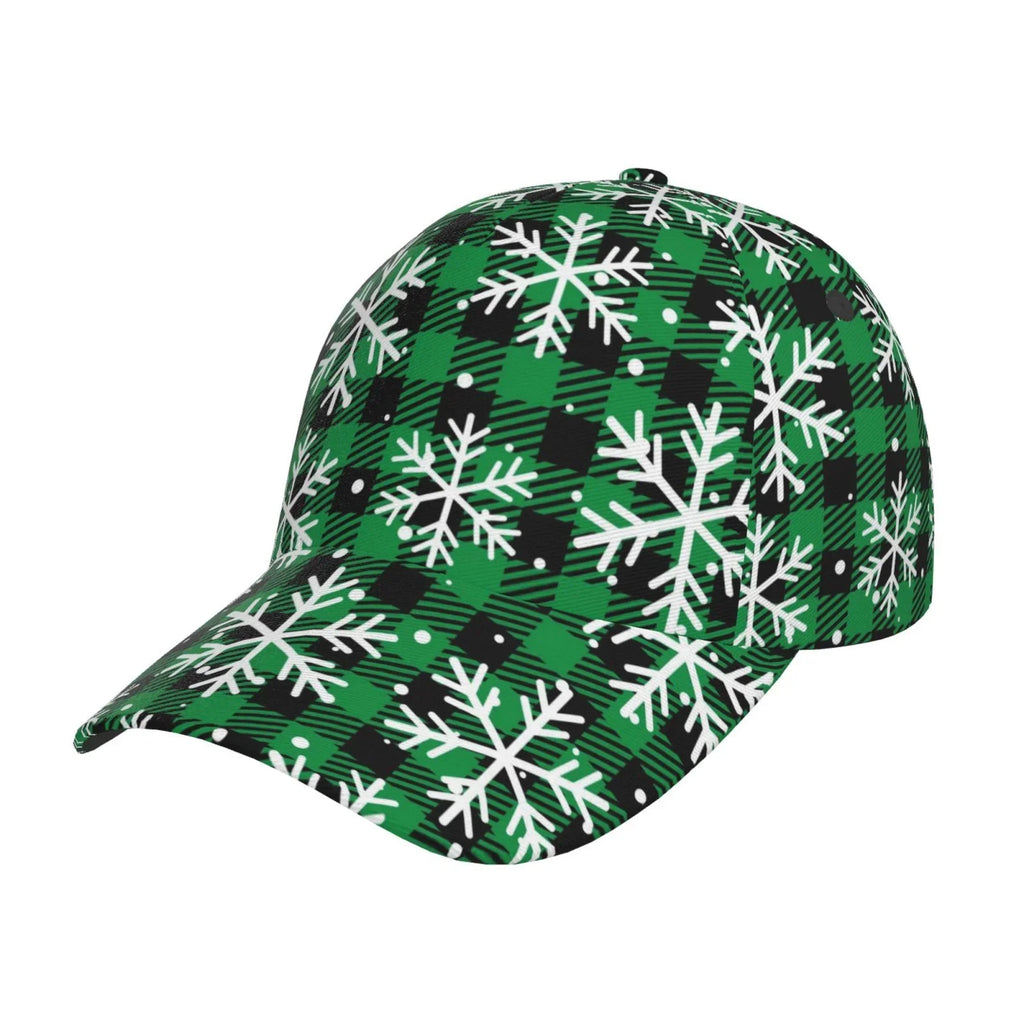 Plaid) Workouts Seasons Baseball exterior dimension Running Dad Activities At for Hat(Christmas Pattern All and Adjustable Buffalo Balery Cap