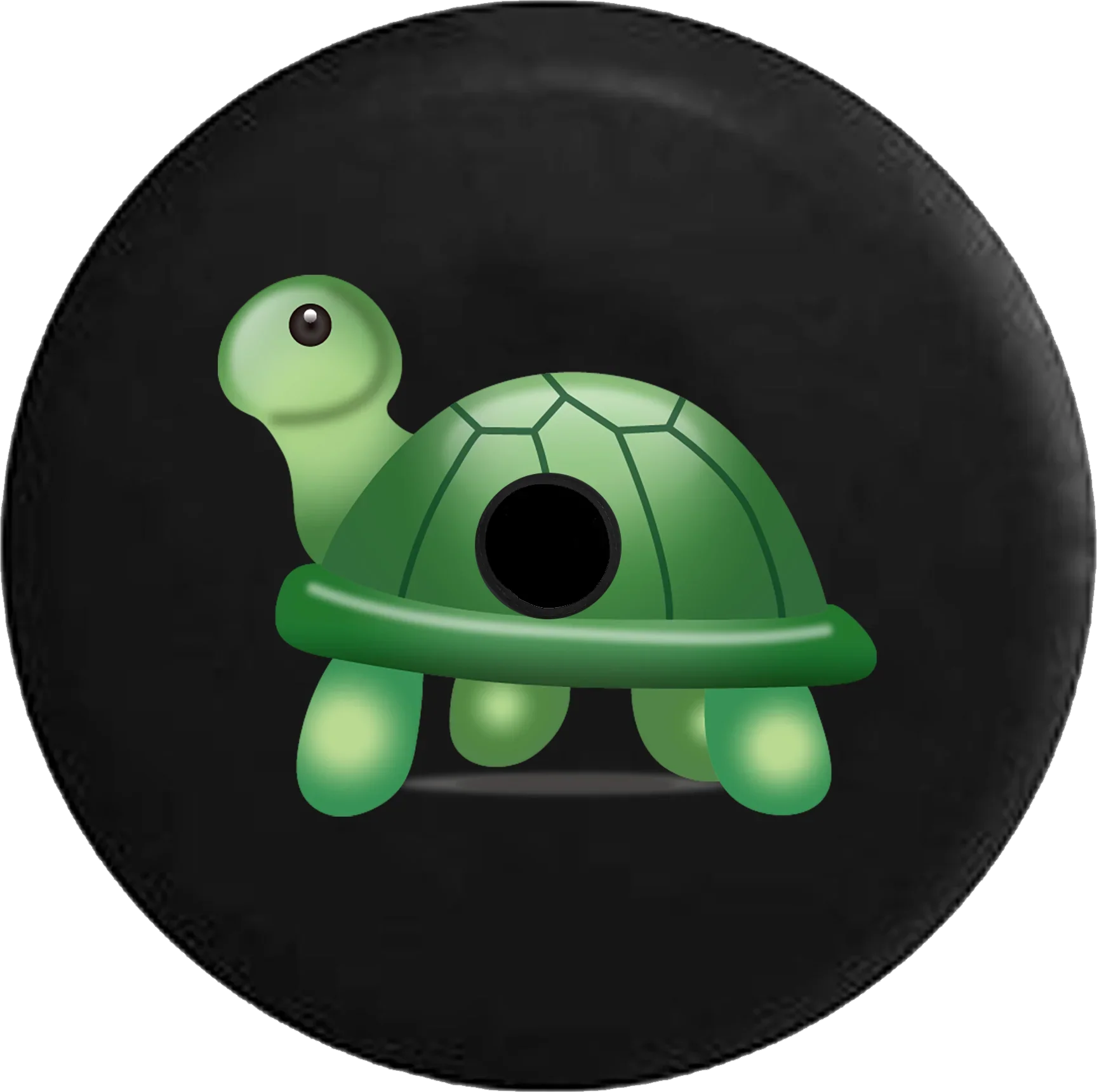Turtle Backup 32 Text Jeep Camera 2019 Emoji Spare 2018 Little Cute Wrangler Cover for RV Tire Inch Green JL