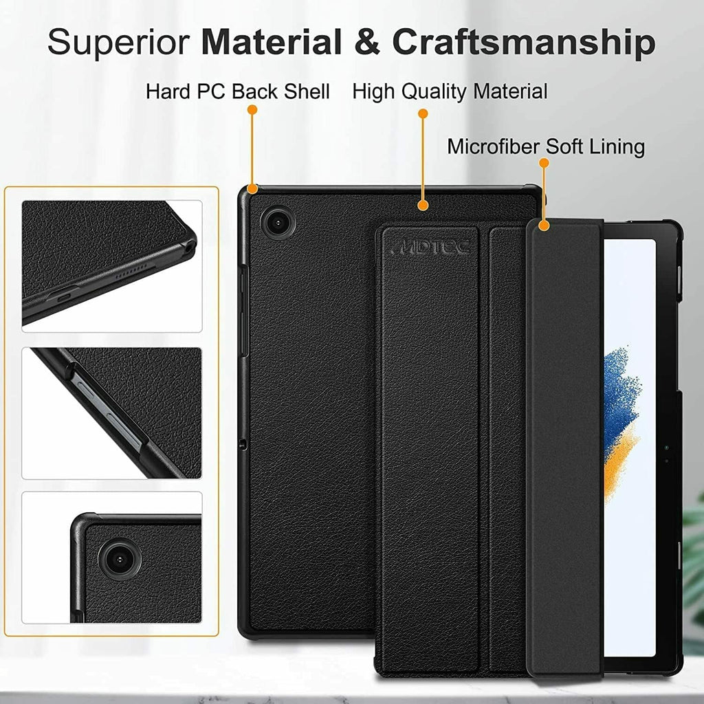 Tab Inch 64GB Card Case with MicroSD Wi A8 Hard 32GB Galaxy Fi Gray Tablet 10.5 International and