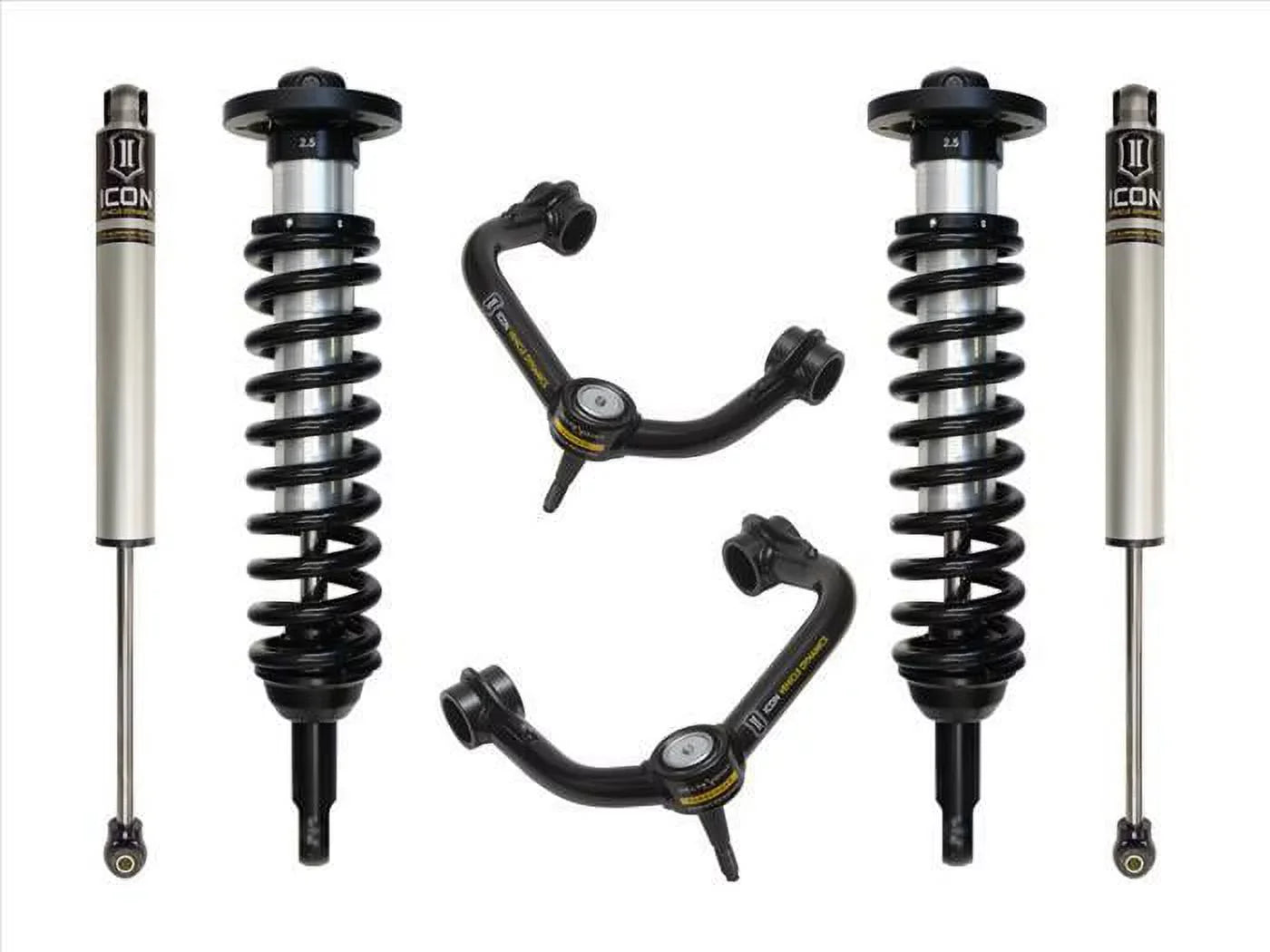 2009-2013 Uca With ICON K93002T 0-2.63" Tubular Suspension 4wd Fits 2 System F150 Dynamics Stage Lift Vehicle