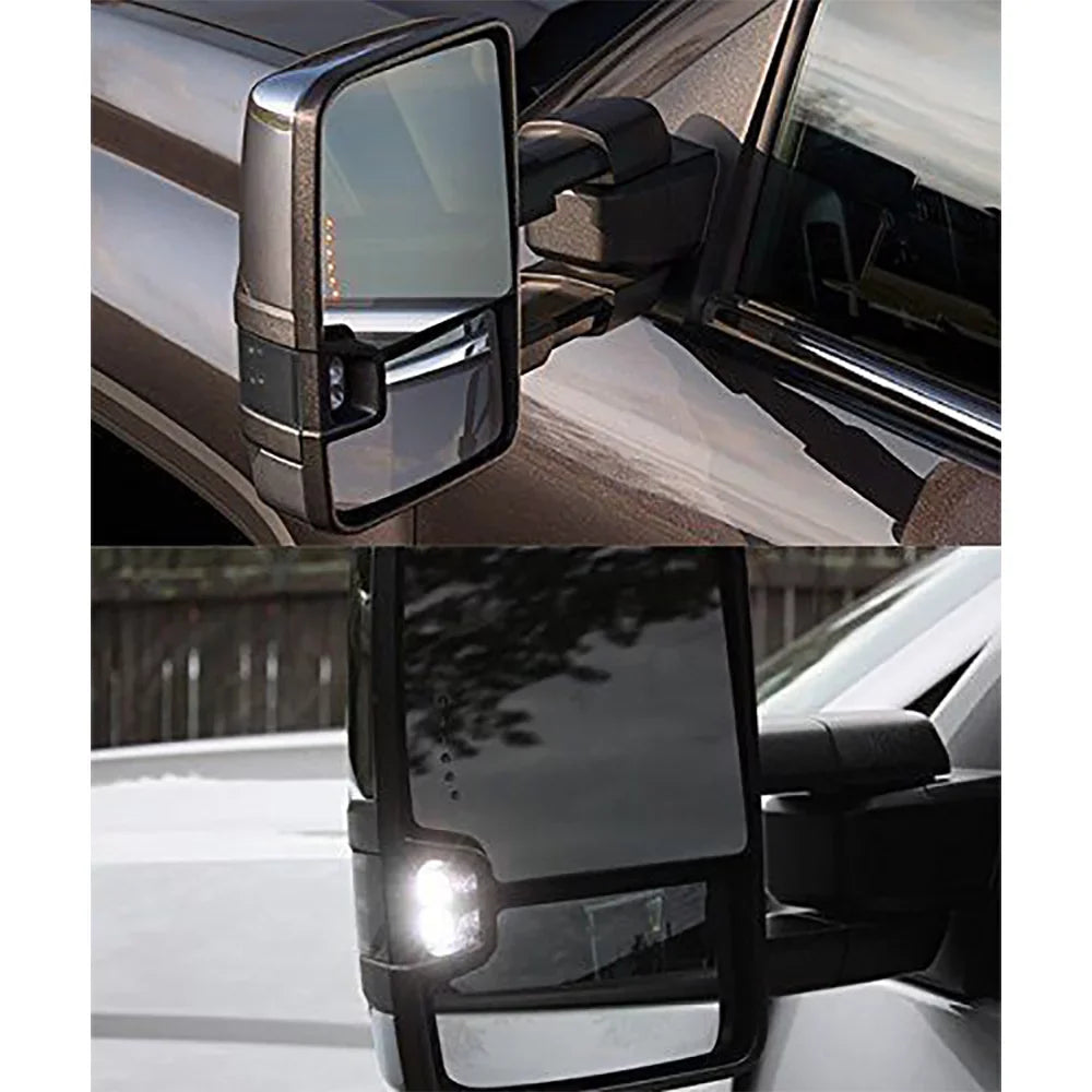 Lamp+Backup CHEVROLET TAHOE Turn Fits SILVERADO, Heated 2007-2013 Tow Mirror For 07-13 Blk 2007-2014 Smoke CHEVROLET Silverado select: 2x Power Sierra