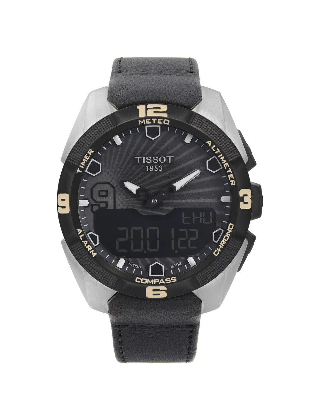 Men Tissot T-Touch Dial Parker Black T091.420.46.061.00 Watch Tony Expert Solar