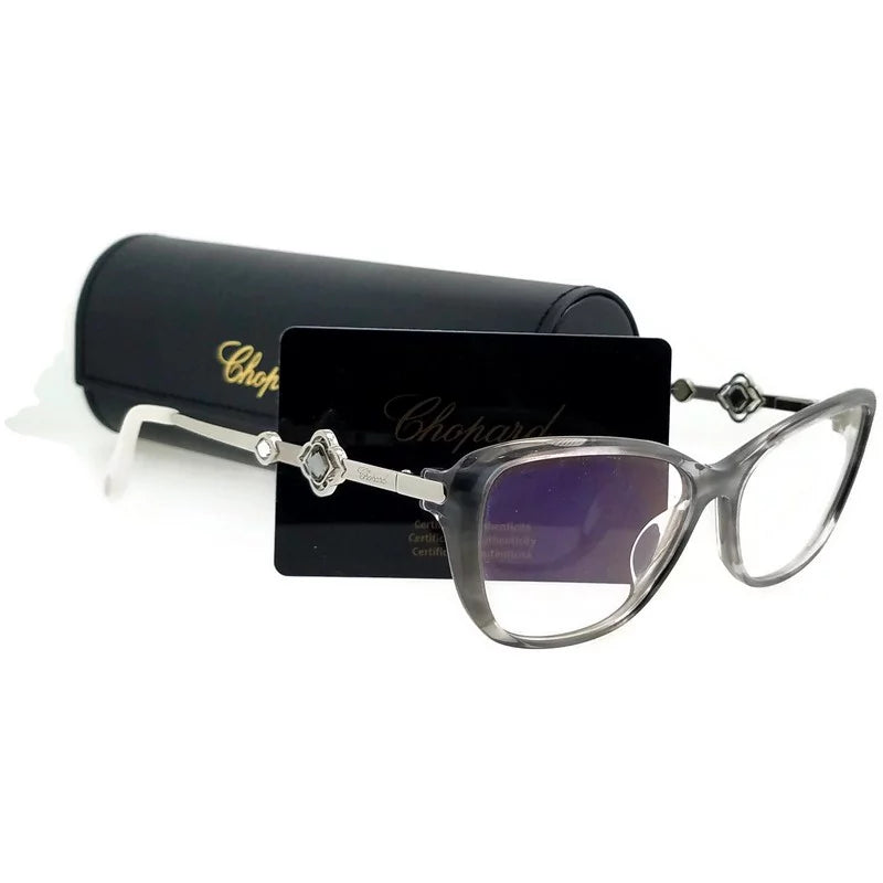 15mm Grey Eyeglasses 135mm CHOPARD VCH224S-0AHU-54 54mm dimension