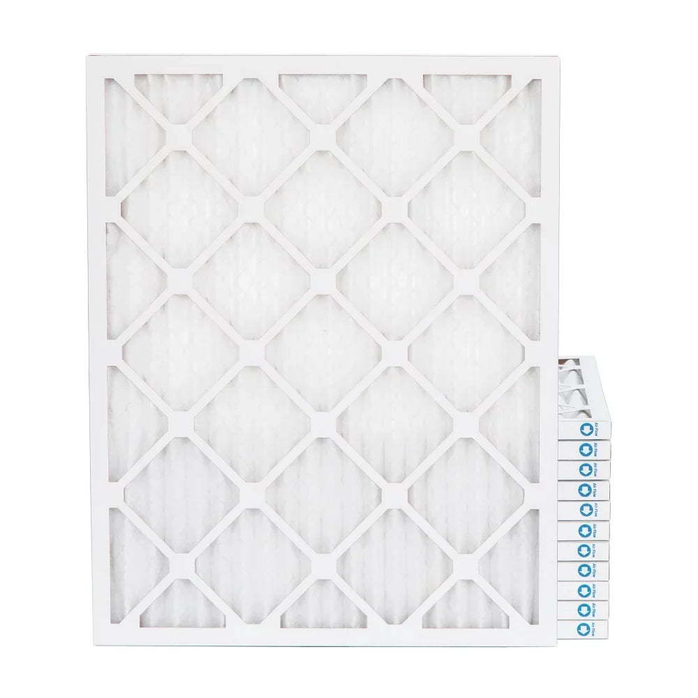 19-1/2 7/8) x 20x25x1 Pleated AC 8 (Actual Merv dimension: Air Furnace 12 24-1/2 x Filters. Pack.