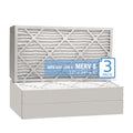 Surface 40 12x24x4, (3 Filter, Mechanical Pleated Pack) Purolator Air MERV Hi-E 8, Extended