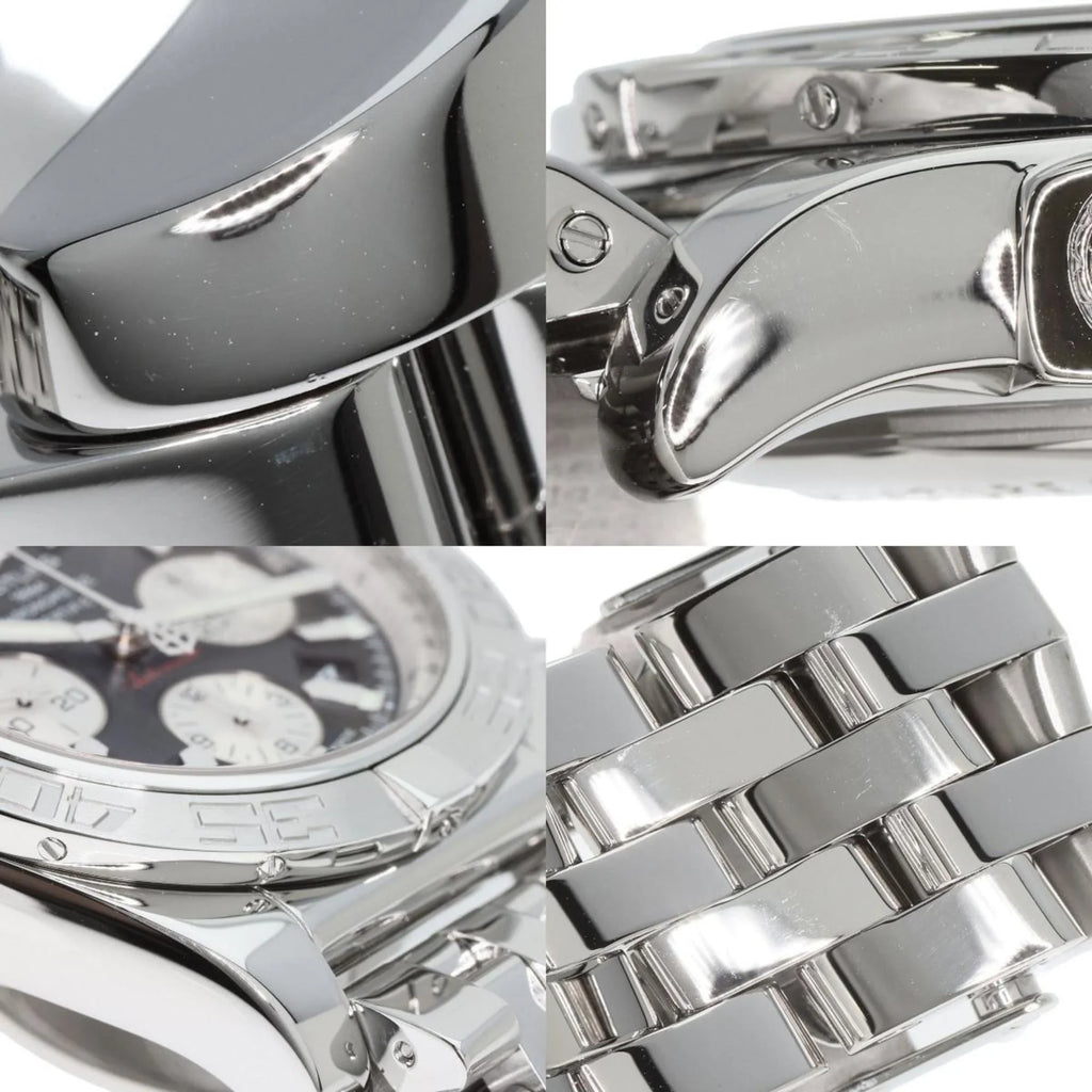 44 (Good) Steel/SS BREITLING Pre-Owned Breitling Watch AB0110 Men's Chronomat Stainless
