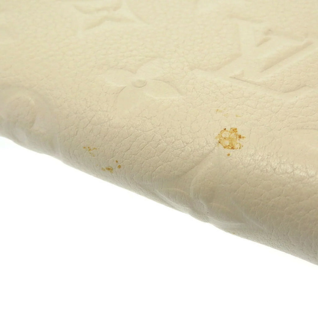 Portefeuille M93432 Neige Wallet (Good) Bifold Pre-Owned Round Secret Monogram Implant
