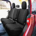 Neoprene Custom 2020-2024 with FH Fit Freshener for Rear Air Car Jeep Group Set Seat Covers Gladiator, Black