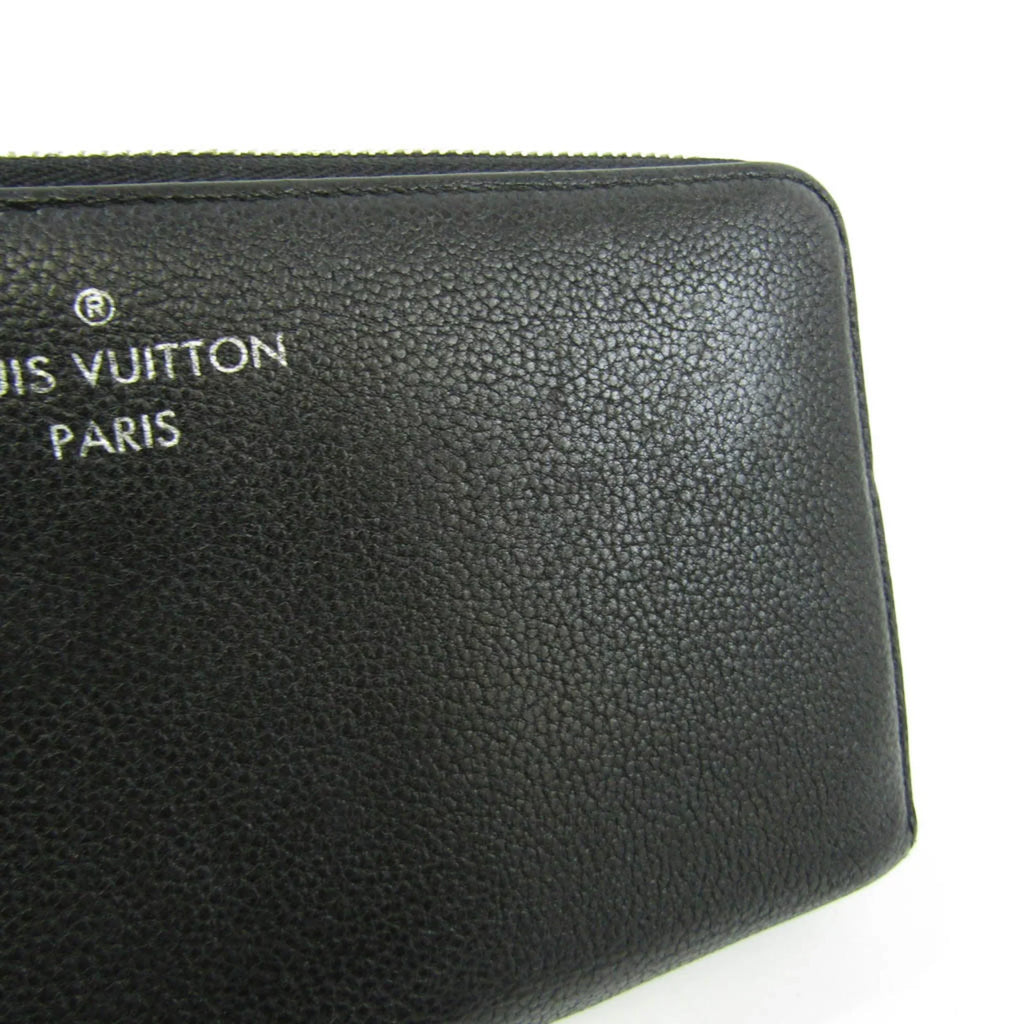 Pre-Owned (bi-fold) M60146 Veau Cachemire Long Comet Noir Portefeuille Wallet (Good) Leather Women's