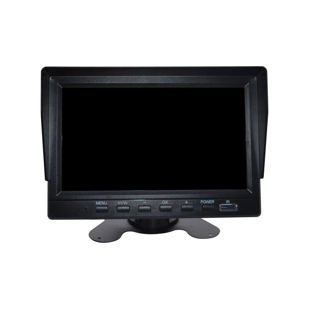 with Truck Monitor Backup 7" Video Recorder Bus+2 Camera DVR Driving for RV BSD