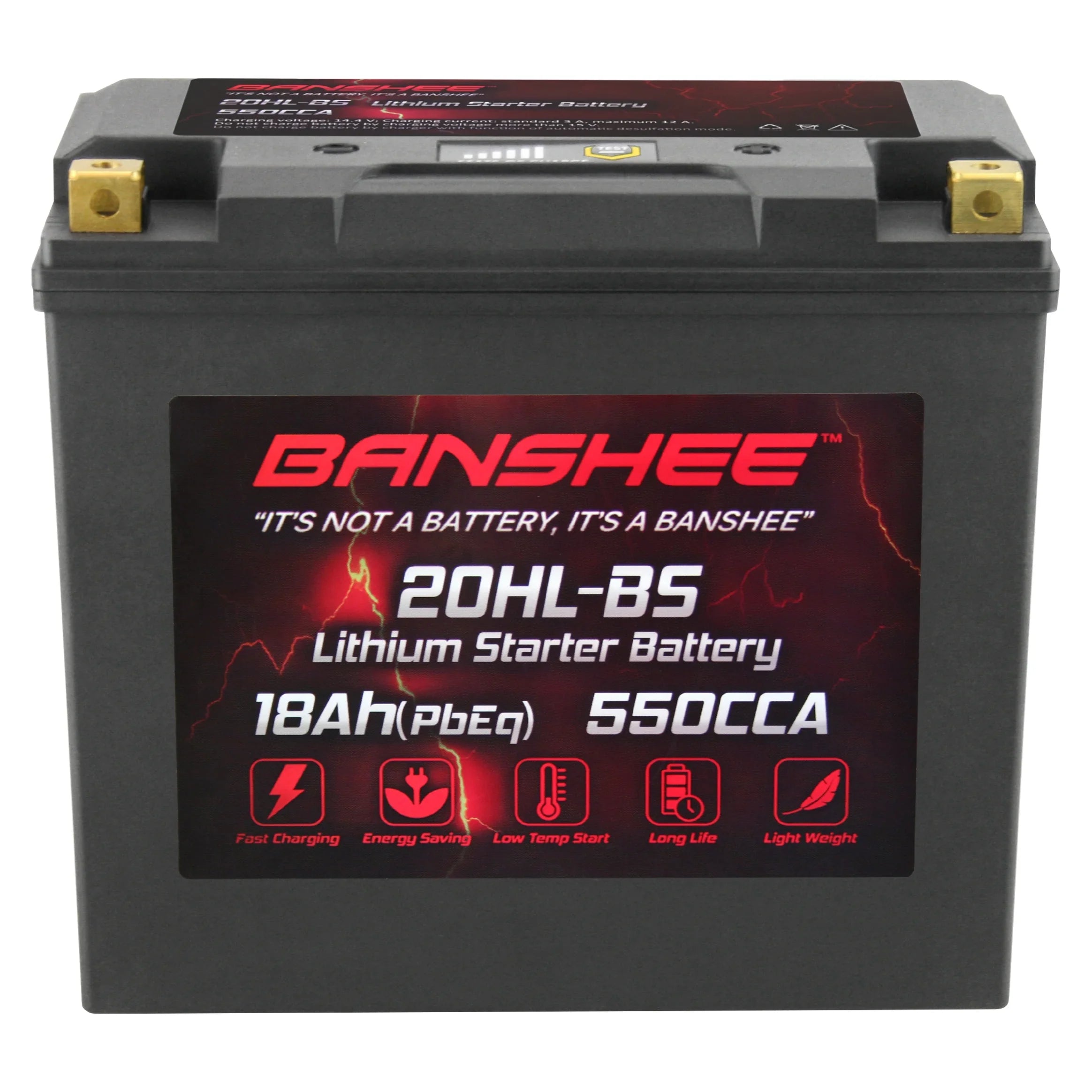 Horse Iron Compatible Ranger with American Battery 2002 Motorsports 2001 LiFePO4 Banshee to YTX20L-BS