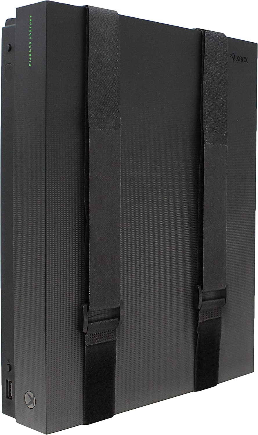 Consoles, for Gaming Adjustable Mount Players, Mount DVD | Wall Boxes, (Black) Universal Cable Routers,