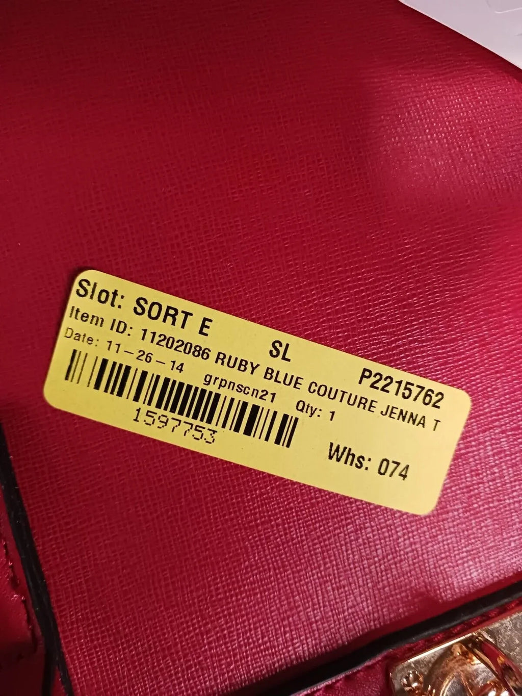 Women's Red Jenna Blue Tote Ruby Couture Bag