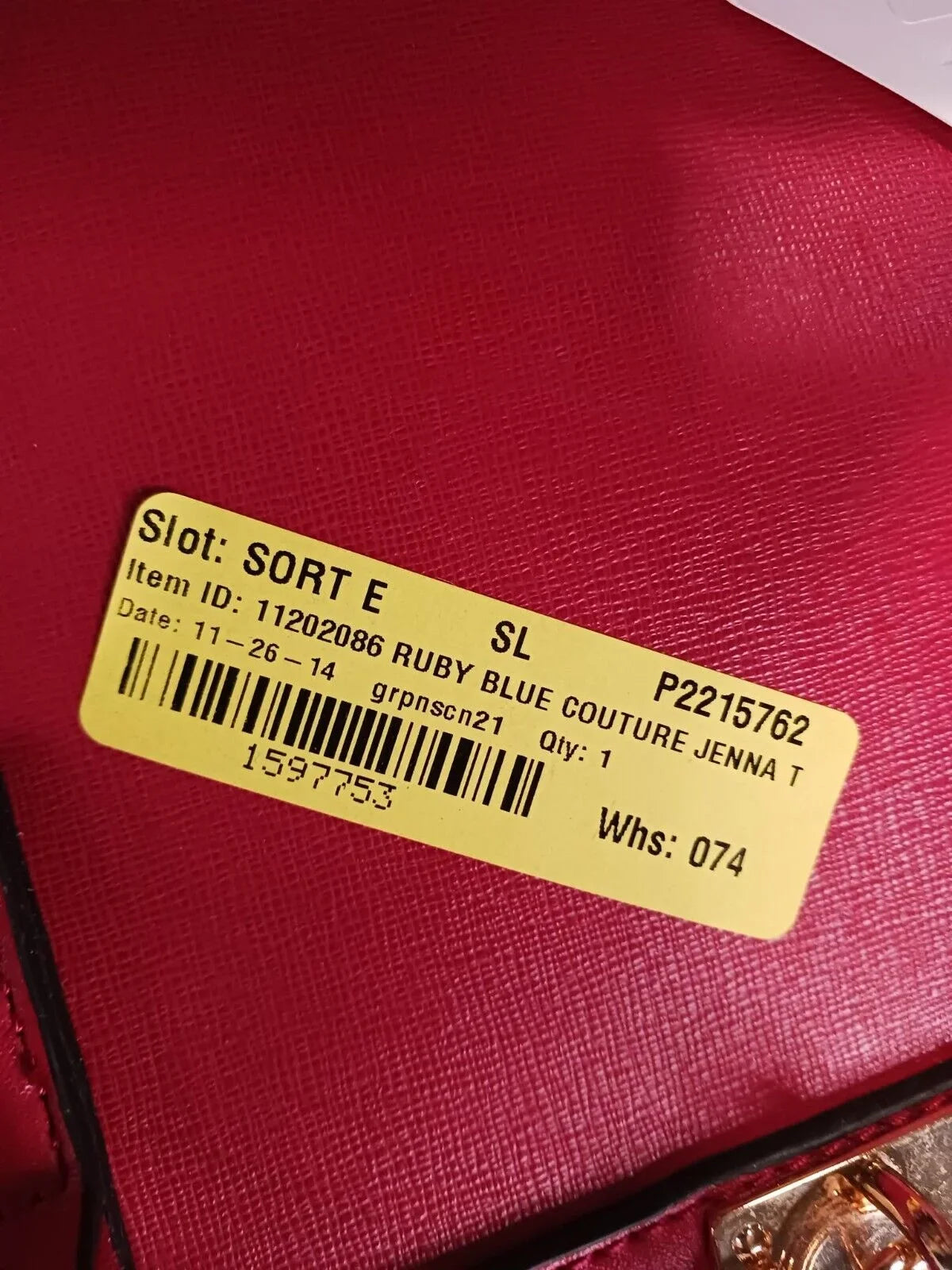 Women's Red Jenna Blue Tote Ruby Couture Bag