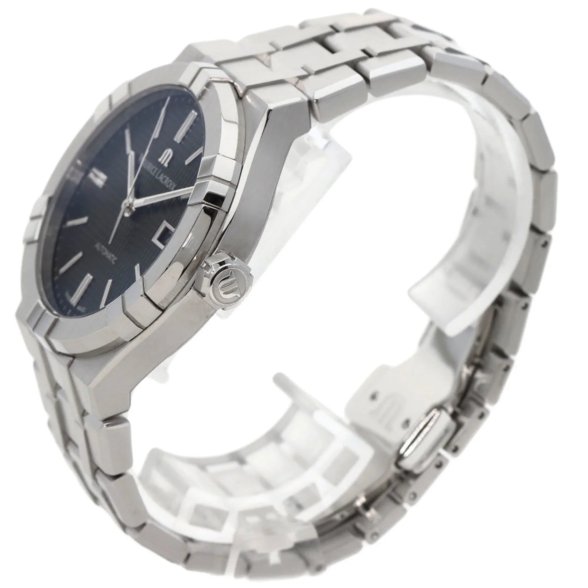 Lacroix LACROIX Maurice AI6008 Watch SS MAURICE Icon Stainless Men's (Good) Pre-Owned Steel