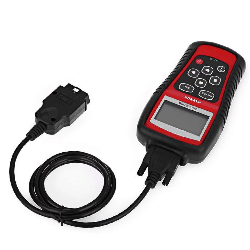 Reader Automotive Code KW808, Scanner Auto and Moobody OBDII/EOBD Scanner Car for Detection