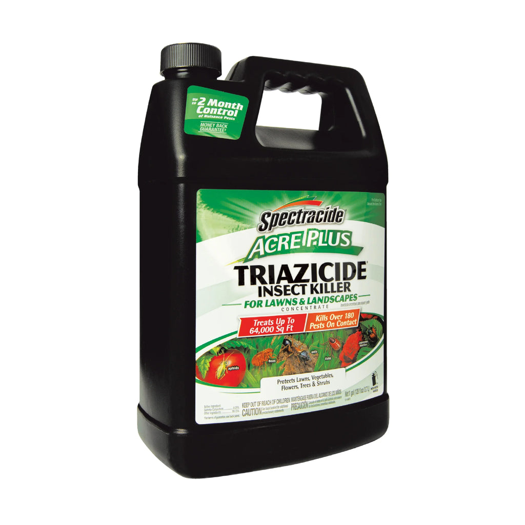 & Spectracide Plus Triazicide Insect Lawns Landscapes Acre Concentrate1 Killer Gallon for