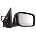 Side Mirror 2008 LH Camera, Driver for to 2013 View Textured Rogue Power/Heated, Left Nissan Without