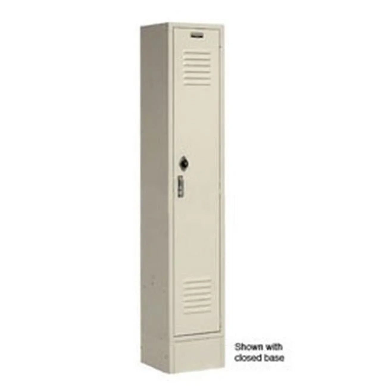1 - with 60 Door Assemble - Single Tier Paramount 12 Tan in. x Ready to 18 Locker x
