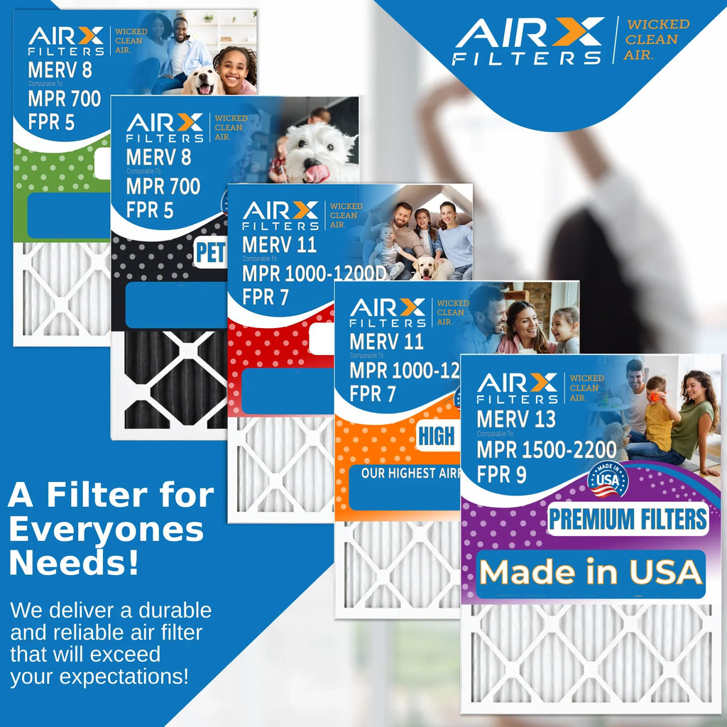 CLEAN & MERV FILTERS Made Filter Air 700 AIRX Filter FPR AIR. Furnace Pack Premium by 5 MPR 2 16x28x6 8 to USA WICKED 16x28x6 401 Comparable Aprilaire with Compatible