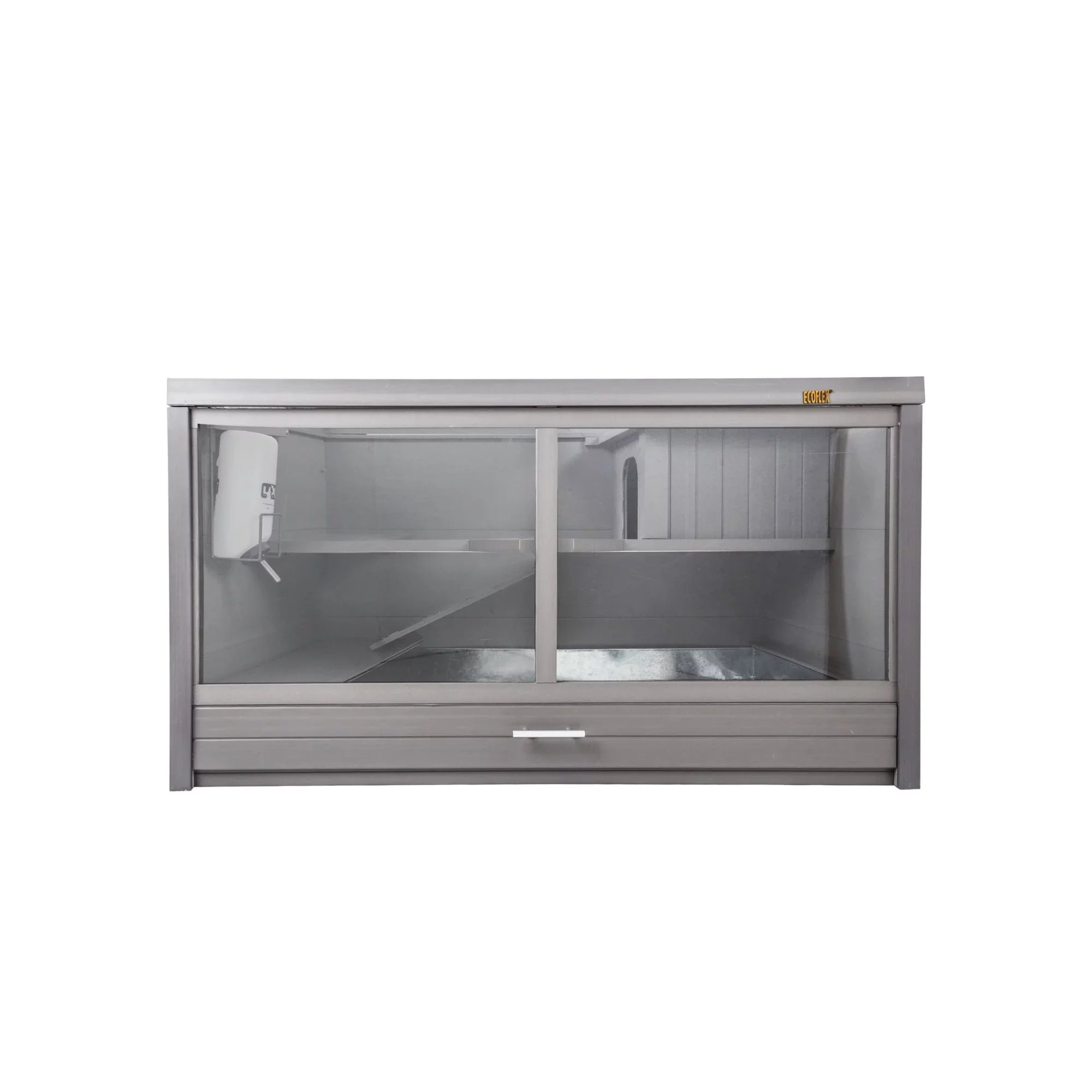 Grey ECOFLEX® Indoor Habitat-Nantucket Avenue Jumbo Hutch Rabbit Park