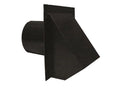 Flow Black, 4", WVA4BL Master Vent, Each Wall Round