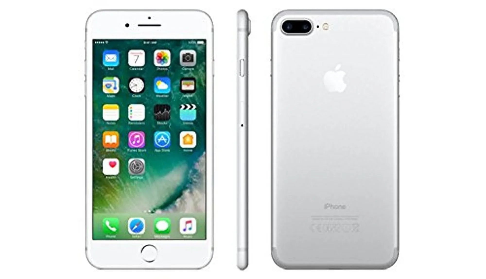 Unlocked 7 Silver 32GB Restored (Refurbished) Plus iPhone