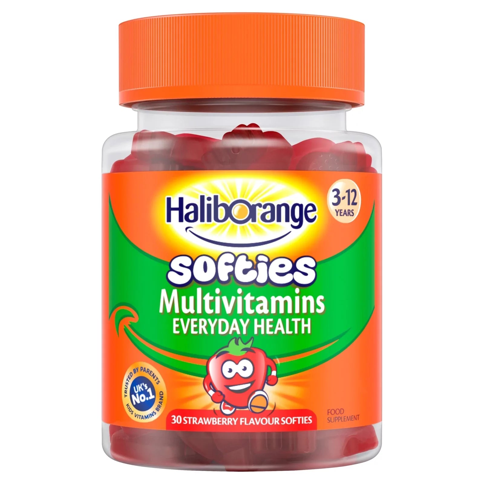 Strawberry Kids Softies (Pack 3) of Multivitamin Haliborange 30's