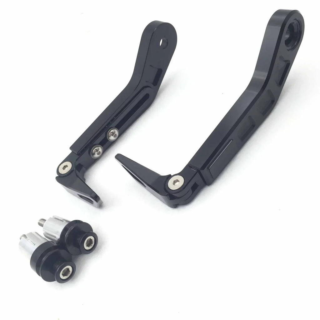 For CNC Protect Suzuki Guard SXR Black (22mm) GSXR ZX Pro Ninja ZZR Adjustable Levers GSX Length Angle Proguard Protector Kawasaki Hayabusa KTM 7/8" RM DR Motorcycle HTT-MOTOR Brake Clutch