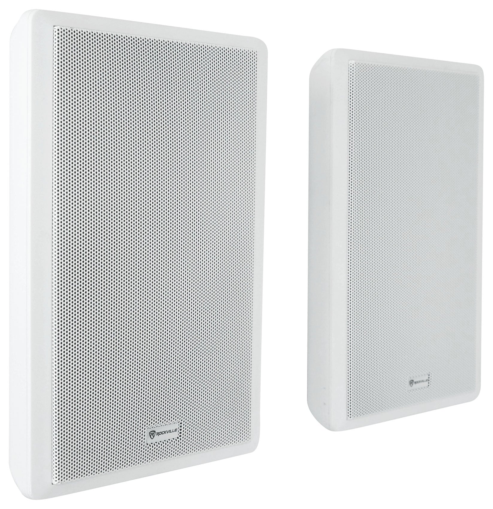 Pendant+8 Slim JBL Restaurant/Bar/Cafe Wall Speakers 4 6-Zone Amplifier+4 White